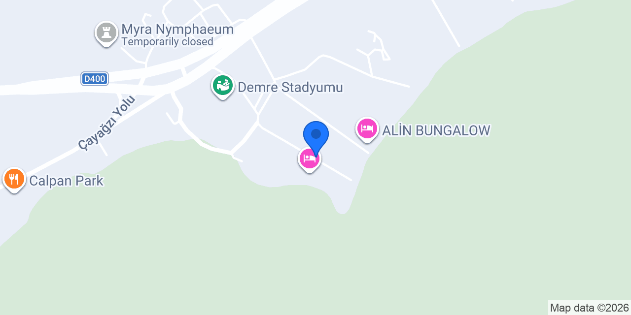 Bulut Bungalov konumu