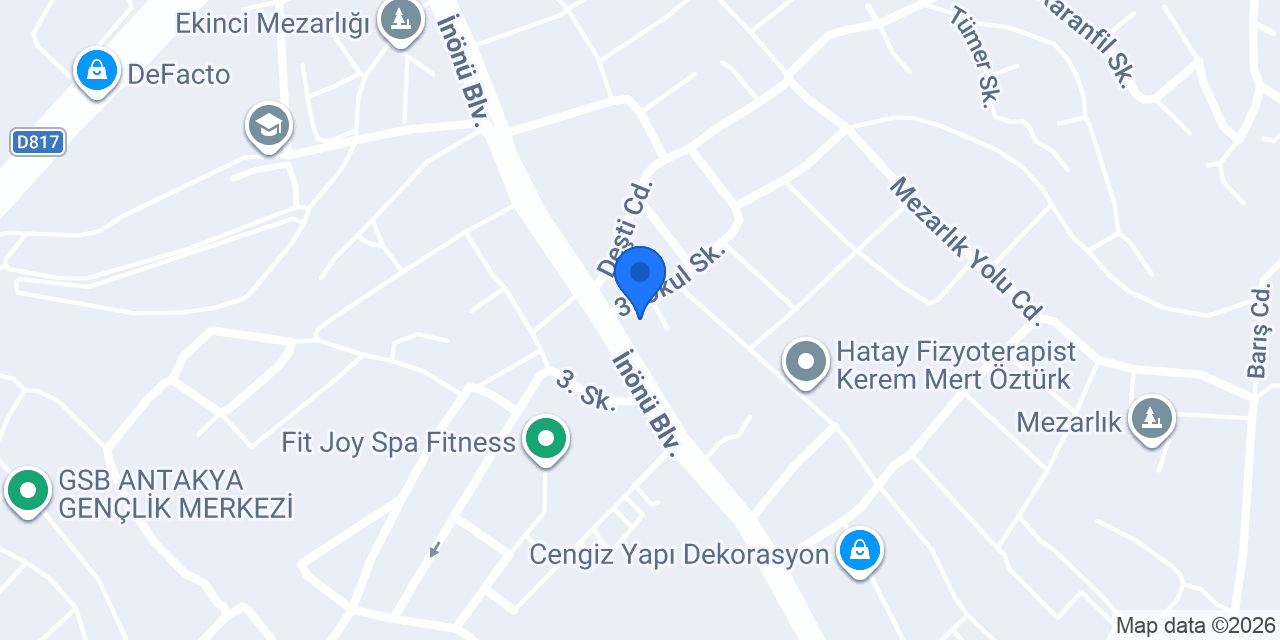 Tümer Döner Kebap konumu