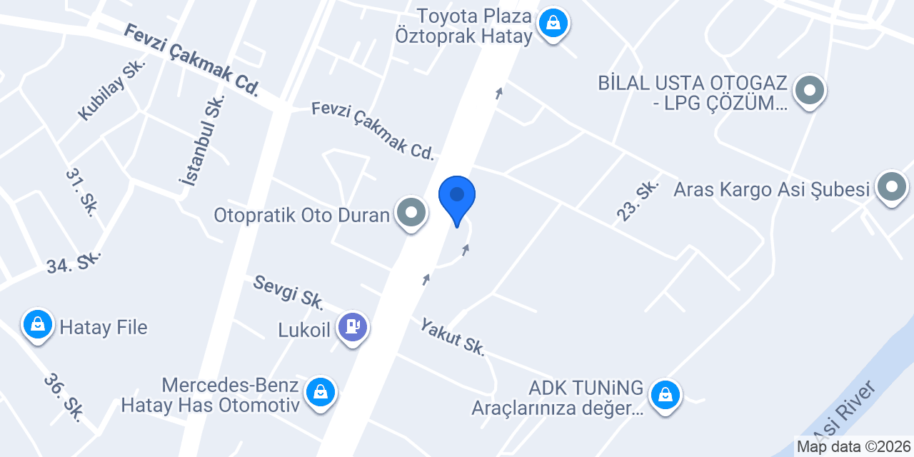 QNB Antakya E-5 Şubesi konumu