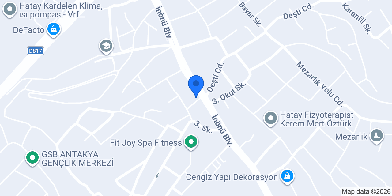 HAS ÇATI EMLAK konumu