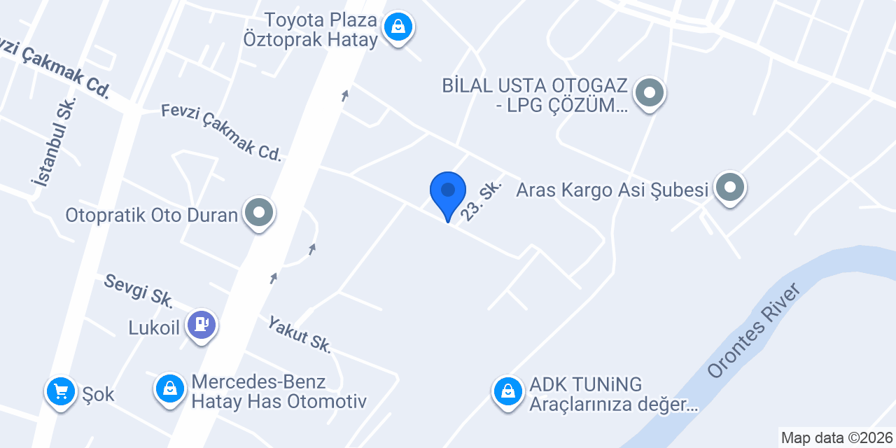 KUTLU AUTO PARK konumu