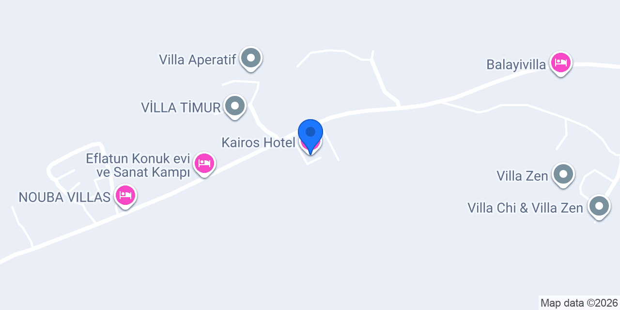 Kairos Hotel konumu