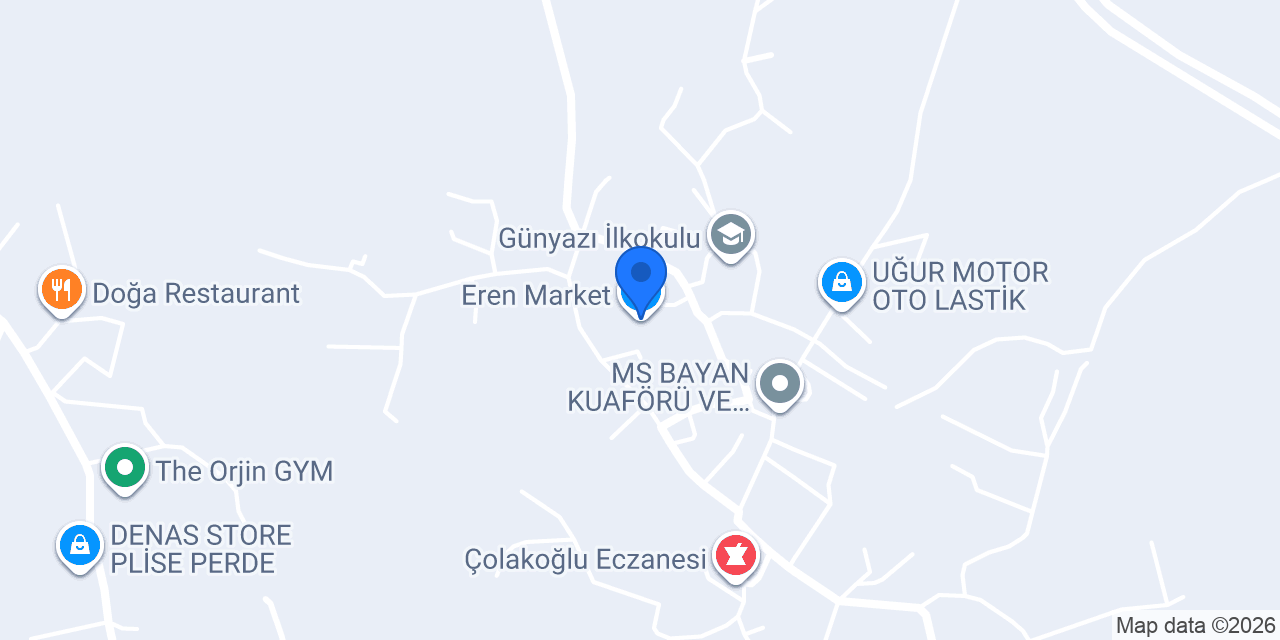 Eren Market konumu