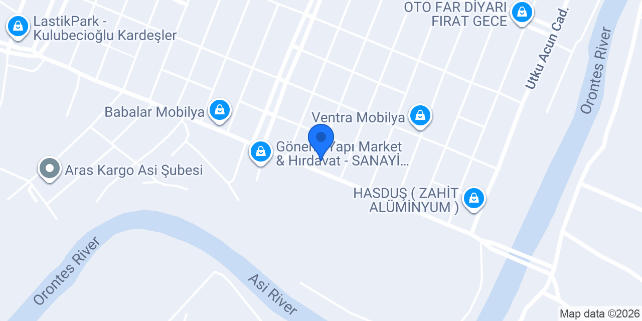 Göktürk Mobilya konumu