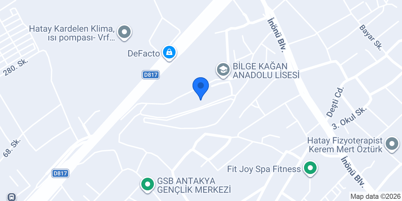 Hatay Borsa İstanbul İlkokulu konumu
