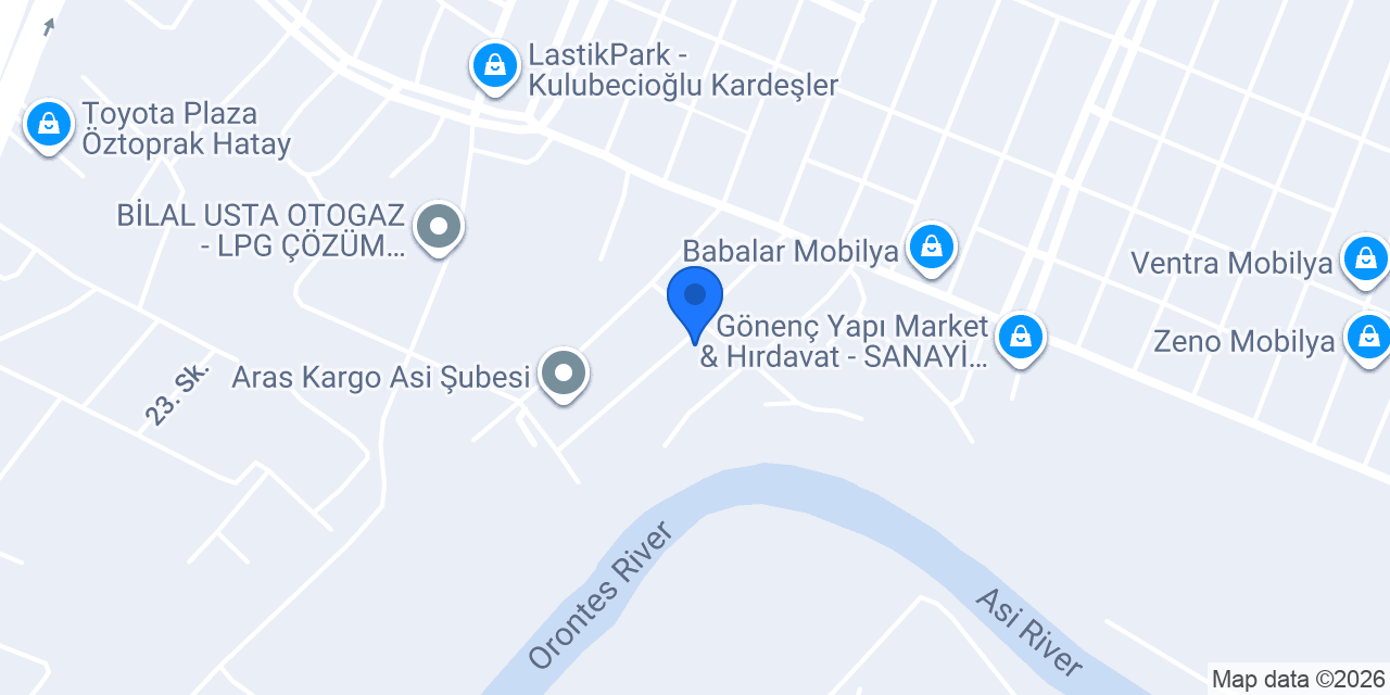 Tümer Otomotiv konumu