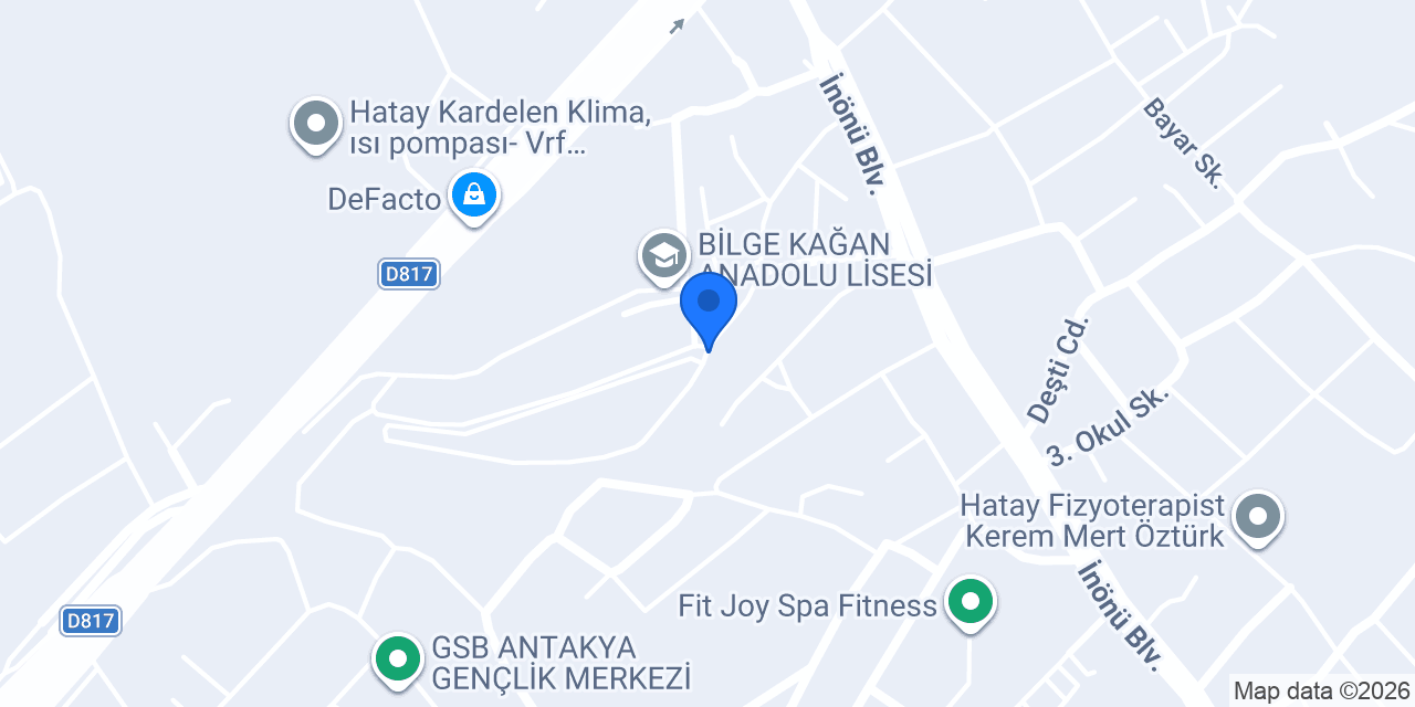 Cemil MERİÇ Geçici Eğitim Merkezi konumu