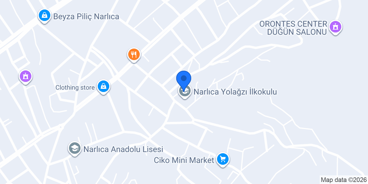 Narlıca Anaokulu konumu