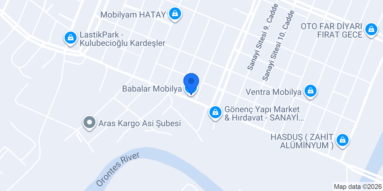 Babalar Mobilya konumu