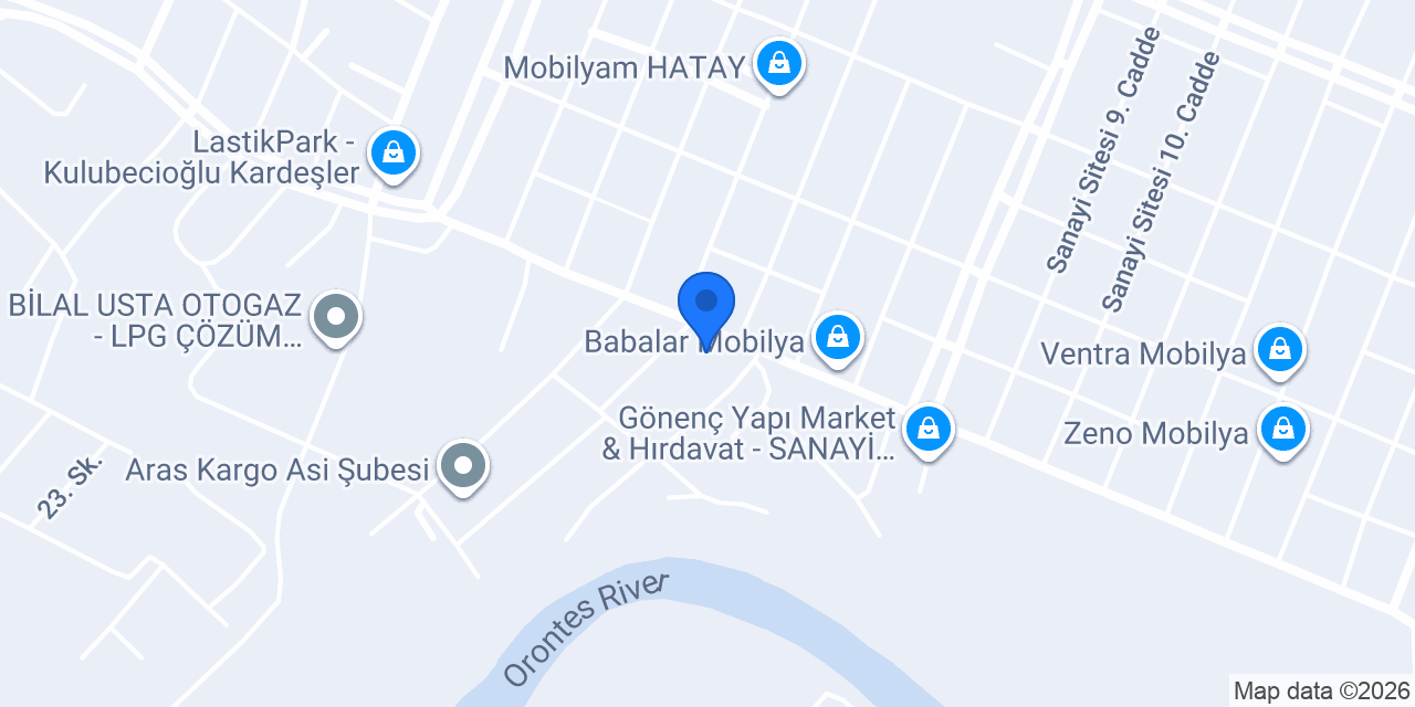 Utkanlar mobilya konumu
