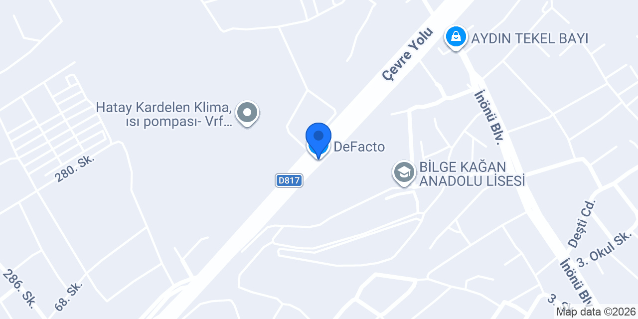 Taksi Antakya cihan konumu