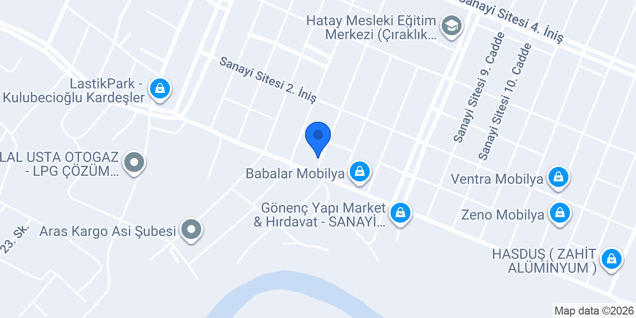 ANTAKYA YATAK konumu
