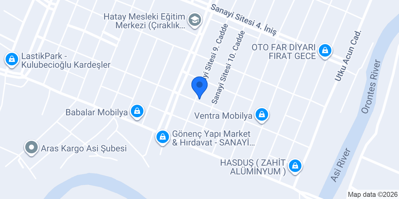 Hüseyin ALTINÖZ MOBİLYA konumu