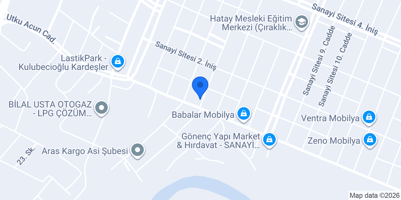 Livana Mobilya konumu
