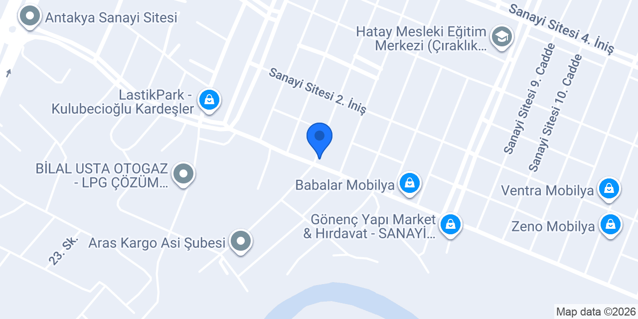 ERBOLAT MOBİLYA LDT ŞTİ konumu