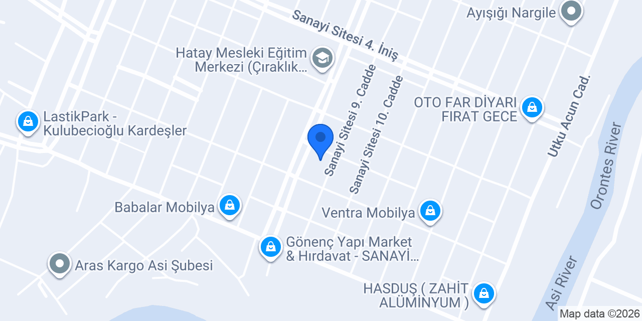 Han Mobilya Hatay konumu