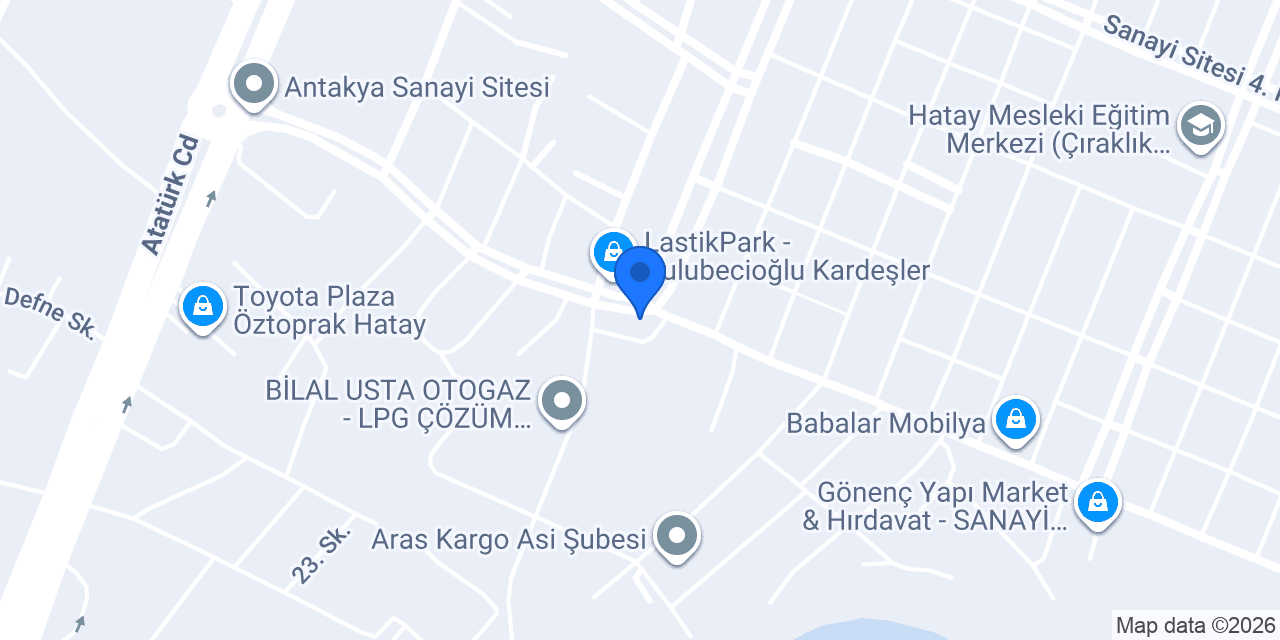 Petrol Ofisi konumu