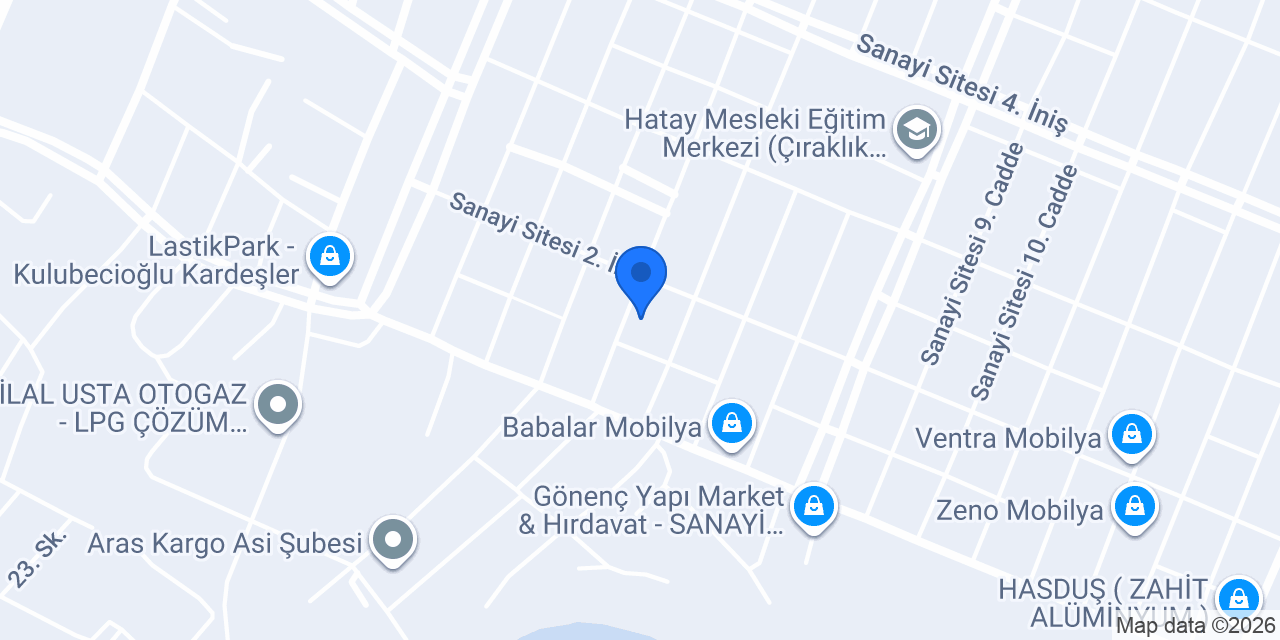 Birlik Mobilya konumu