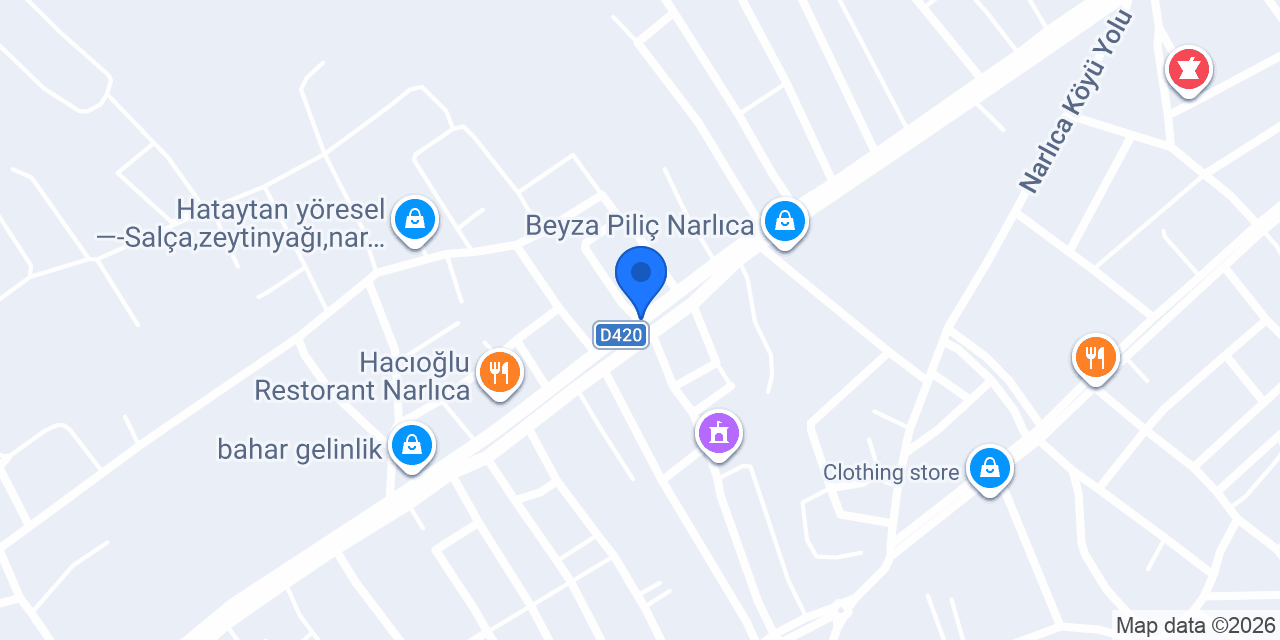 HATAY DEKOR PERDE konumu