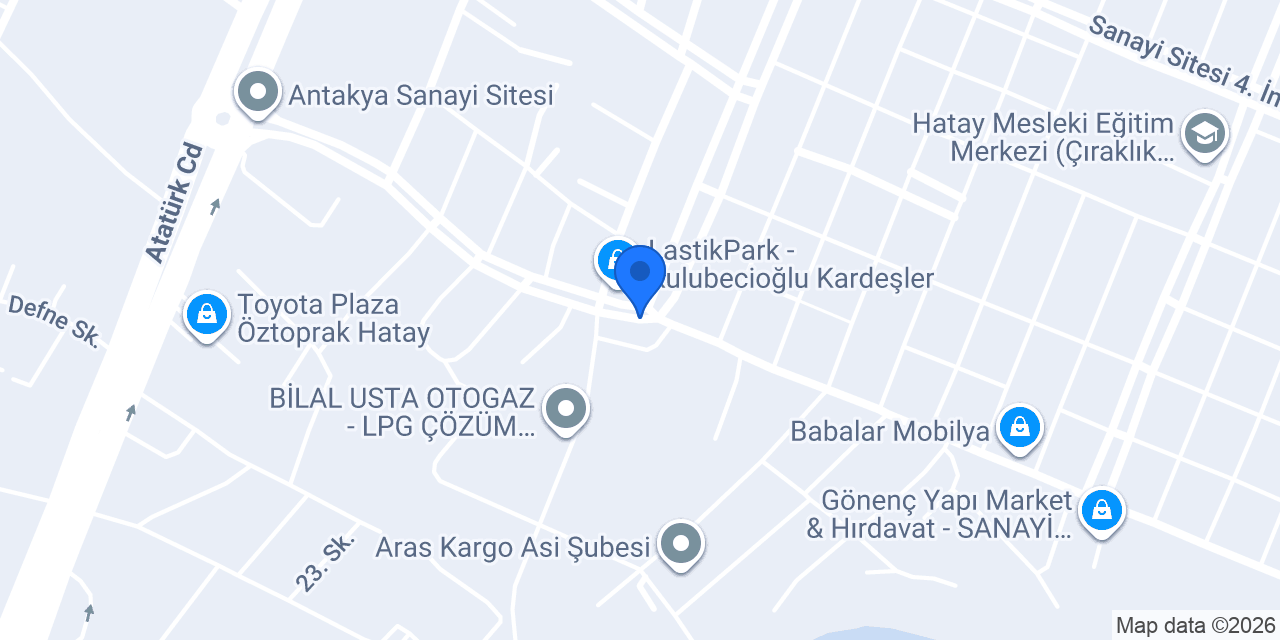 KARDEŞLER HAFRİYAT HATAY konumu
