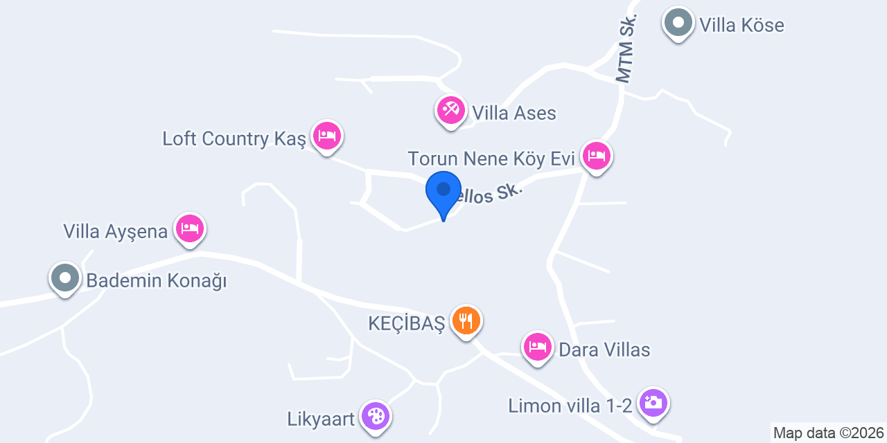 Serkan KAYA VillaPhellos konumu