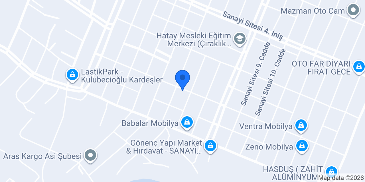 Cihanoğlu Kardeşeler Mobilya. konumu