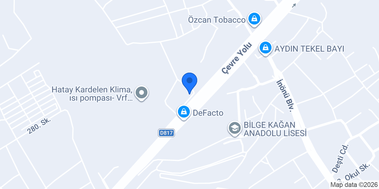 Hatay Kupa Genç Odası konumu