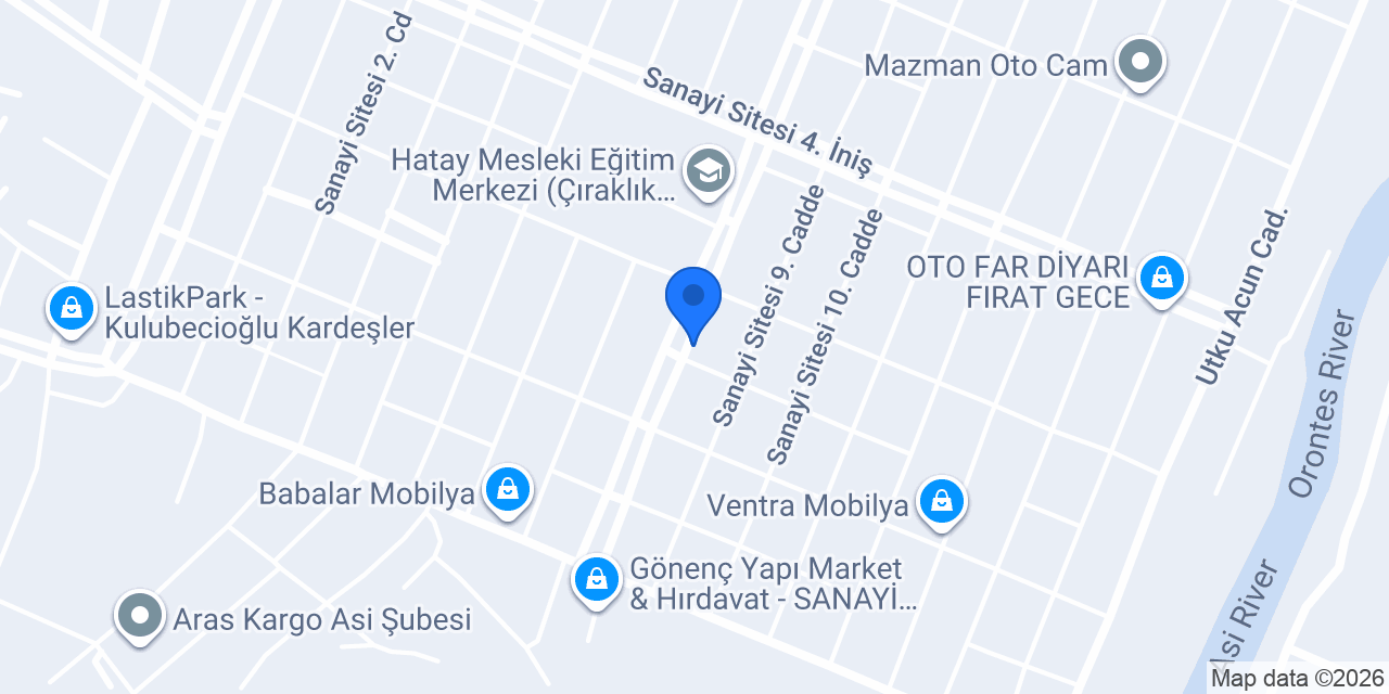 GEZER MOBİLYA konumu