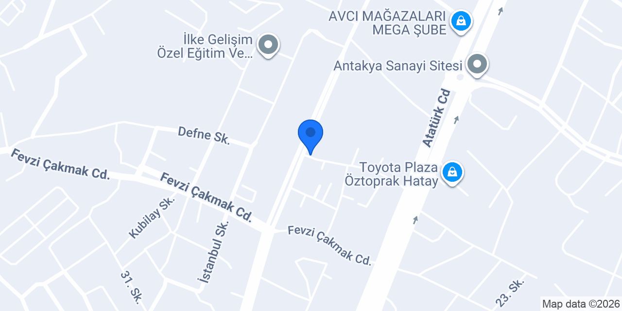Ada süs organizasyon konumu