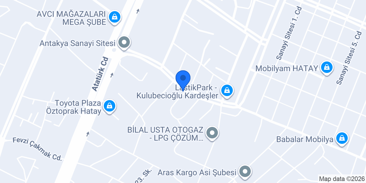 Continental - A&C Oto Lastik konumu