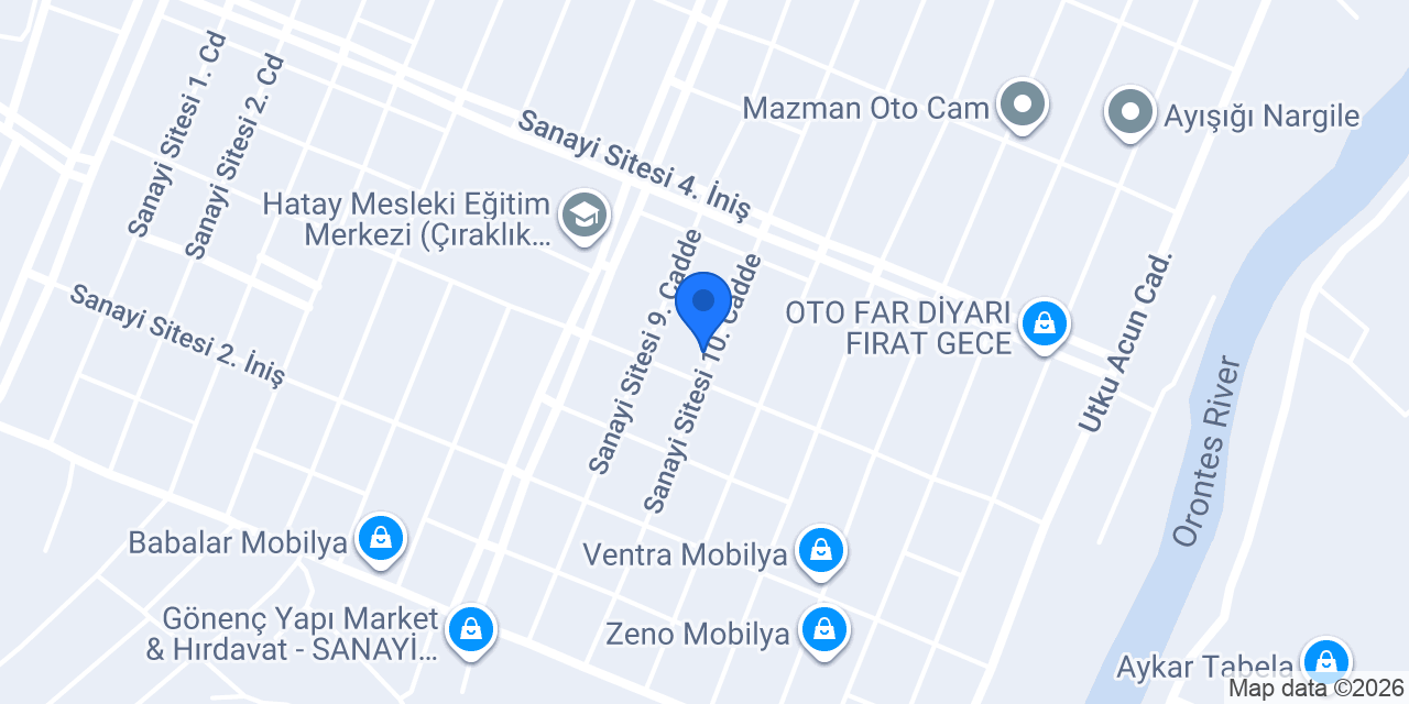 Aydın Mobilya konumu