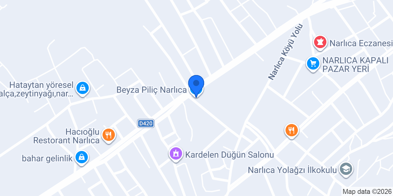 Beyza Piliç Narlıca konumu