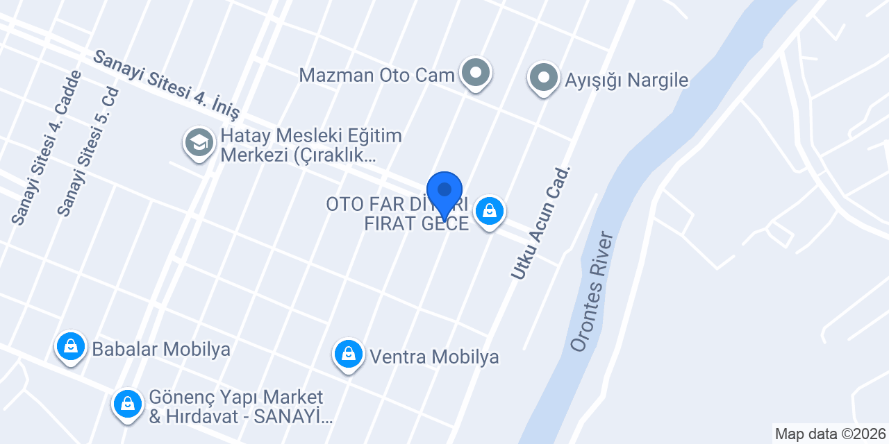 MERKAR OTOMOTİV konumu