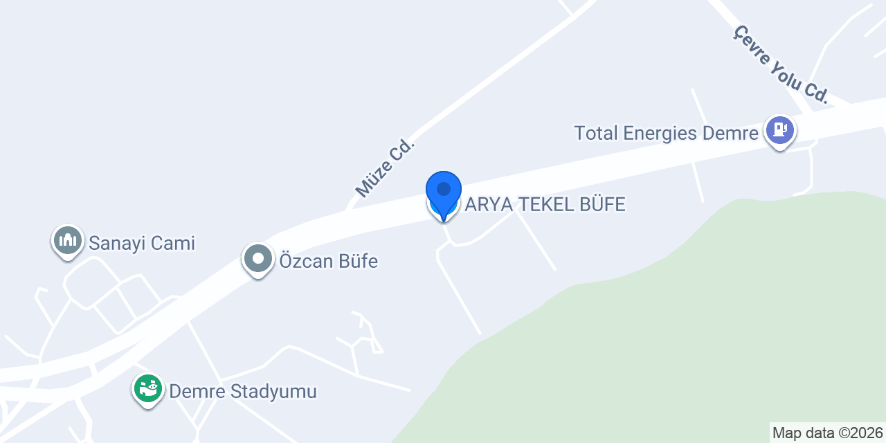 ARYA TEKEL BÜFE konumu