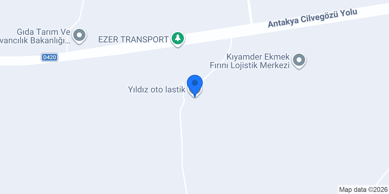 Yıldız oto lastik konumu