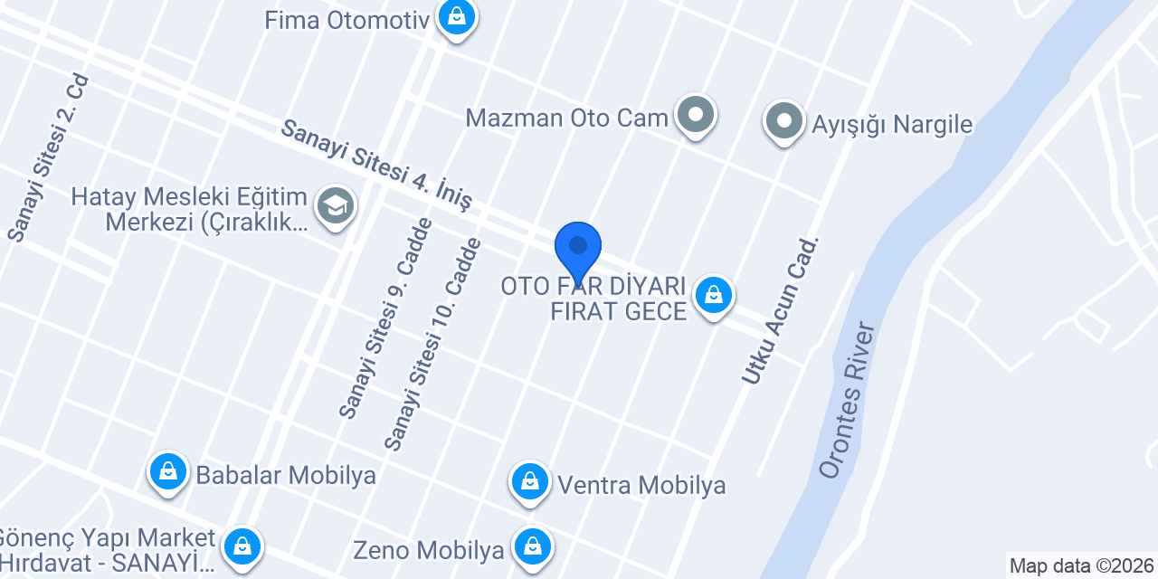 ORJINAL OTO CAM konumu