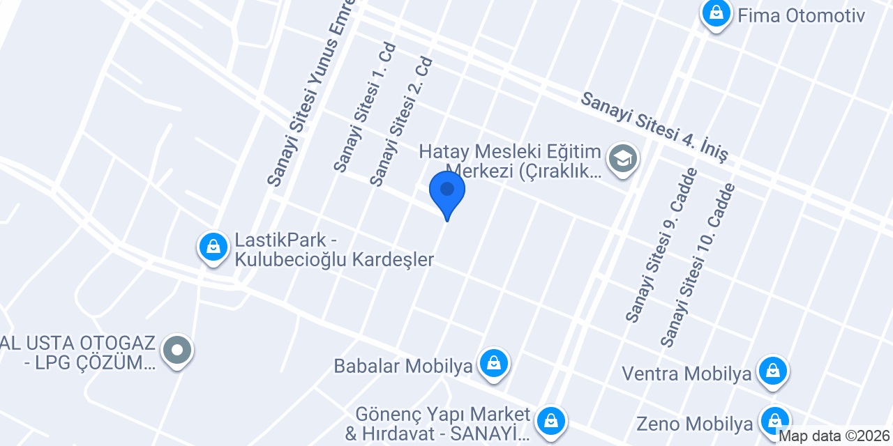GÜMÜŞ OTOMOTİV YEDEK PARÇA konumu