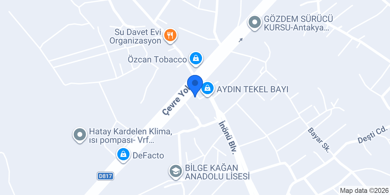 DEDEMM DÖNER KEBAP konumu