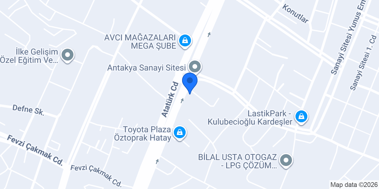 ÇAYIR DÖNER RESTAURANT konumu