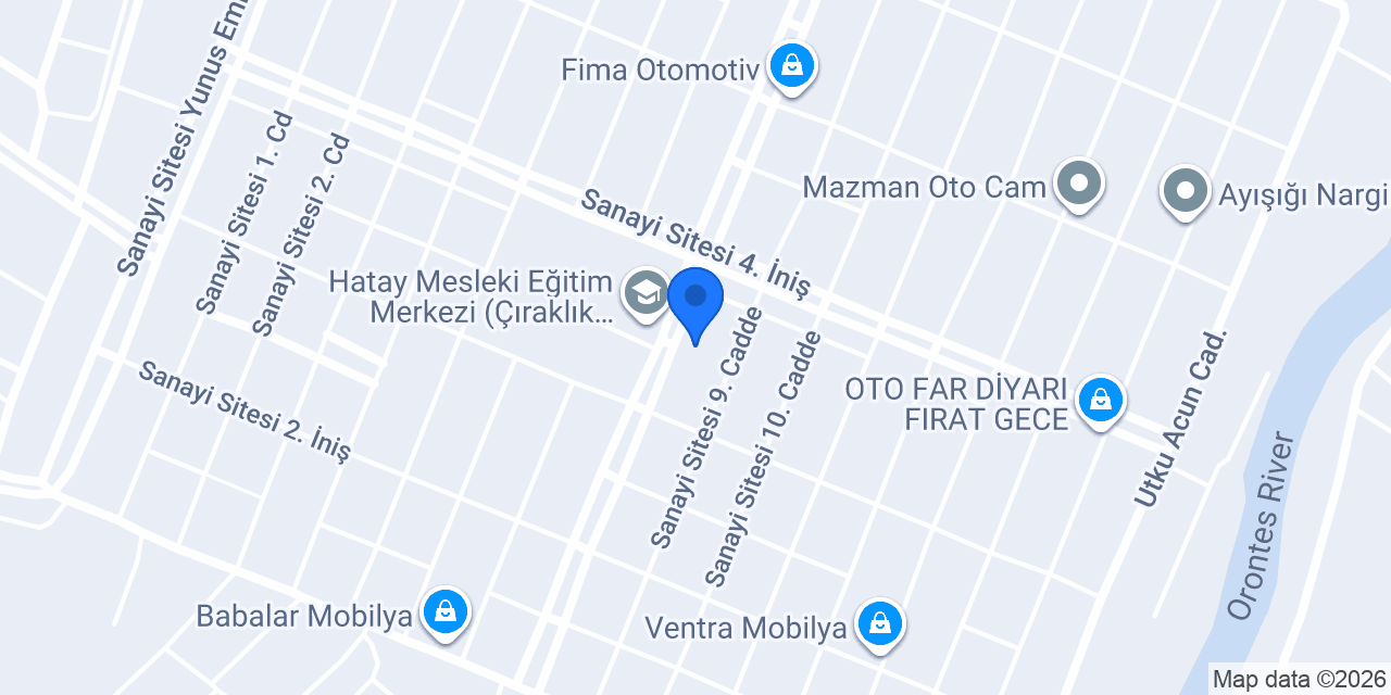 MERT MOBİLYA VE TASARIM ATÖLYESİ konumu