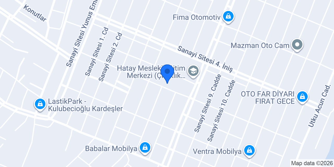 Antakya Mobilyası konumu