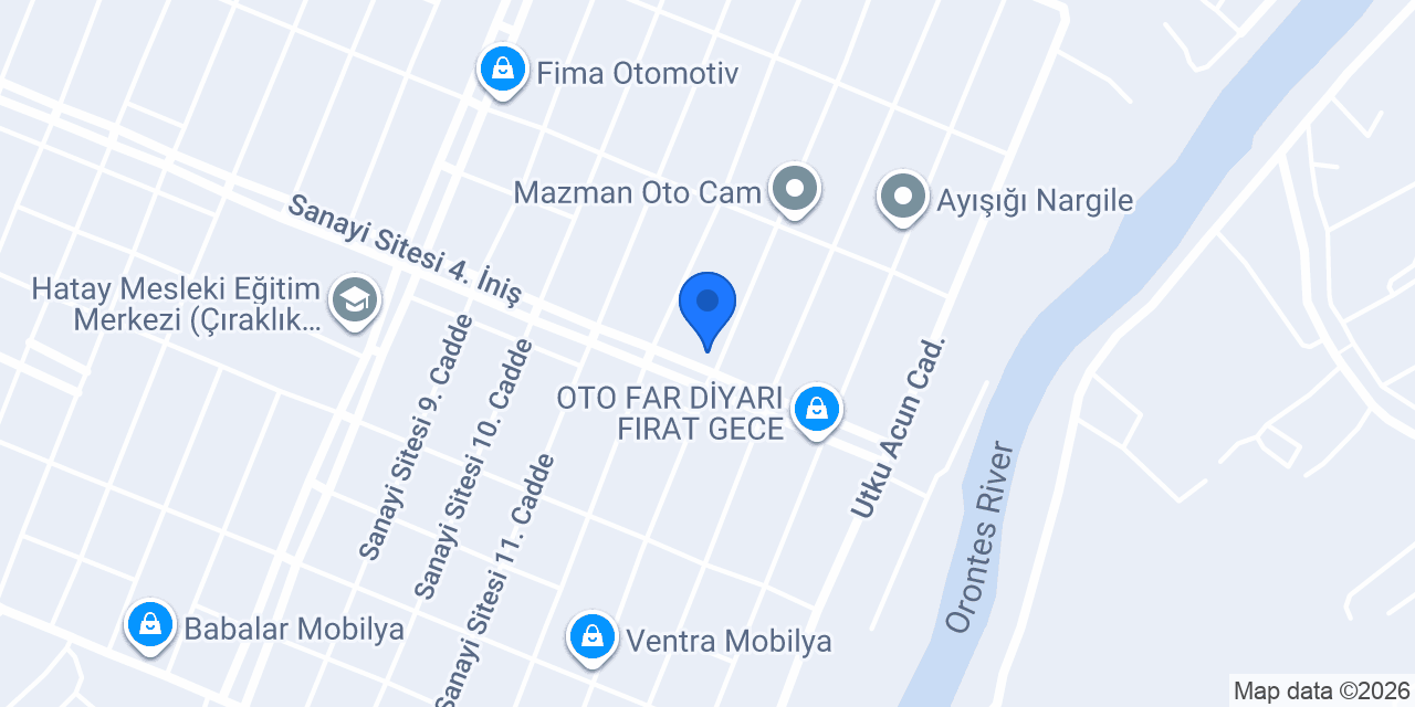 Arvento Hatay Ar-ser Oto konumu
