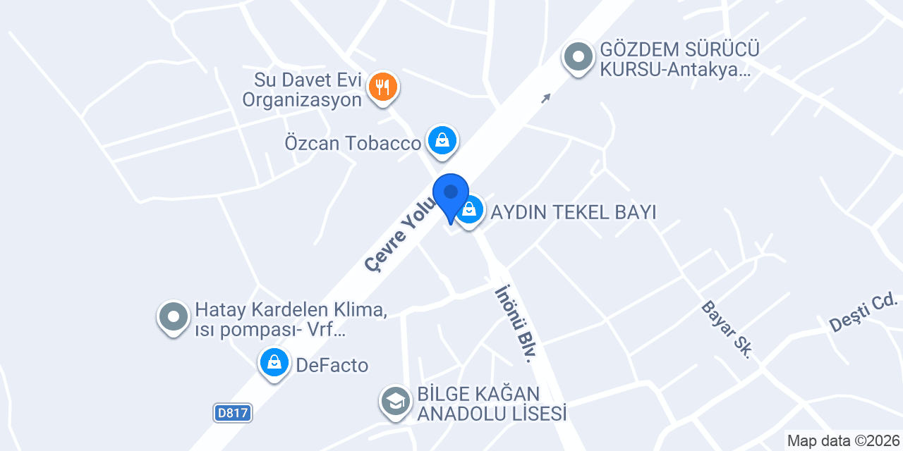 Antakya aydin çiçekçilik konumu