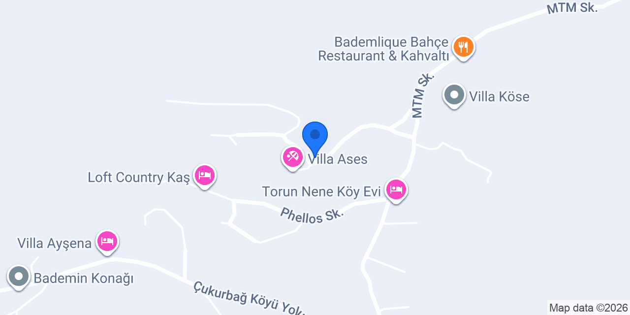 Nergiz Villas konumu