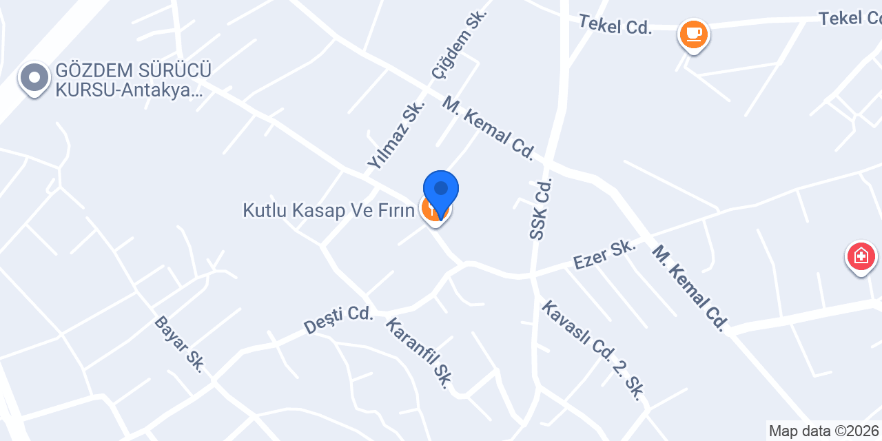 Kutlu Kasap Ve Fırın konumu