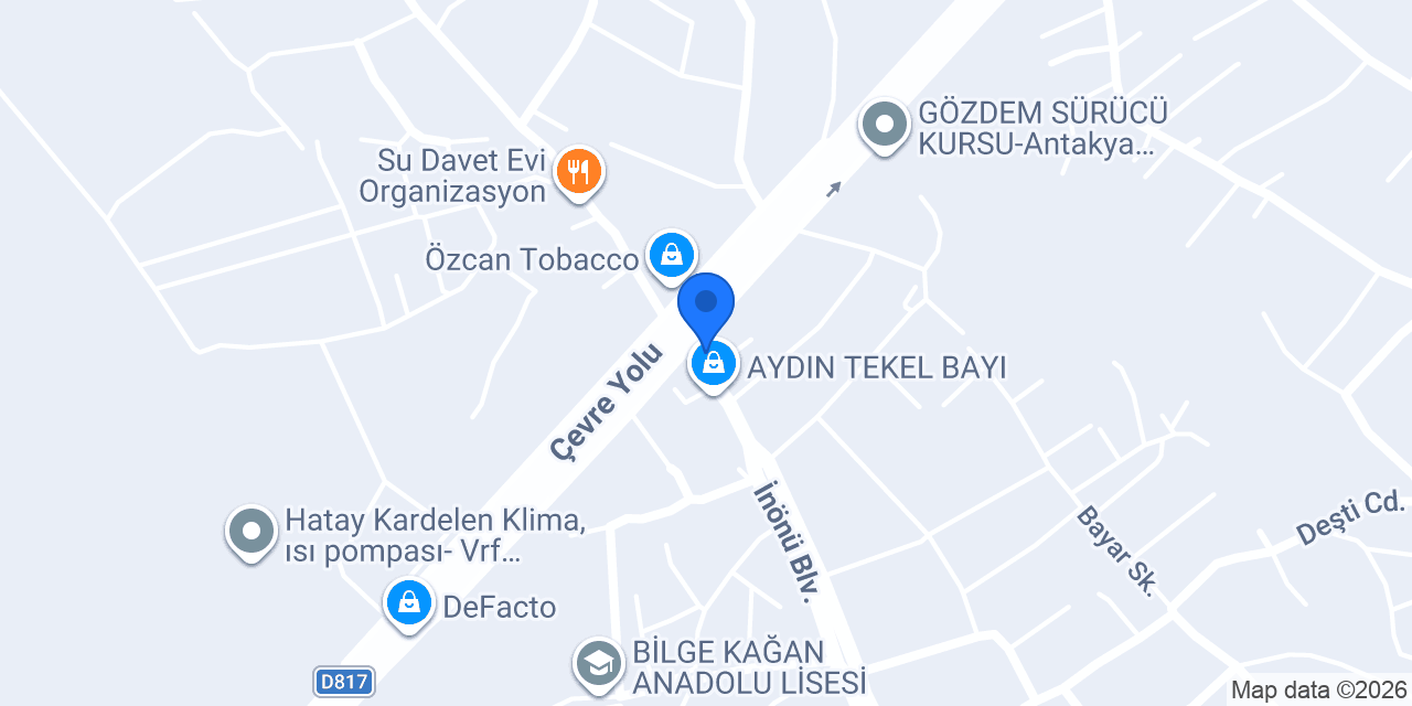 Isı Pompası klima merkezi AYDIN TİCARET konumu