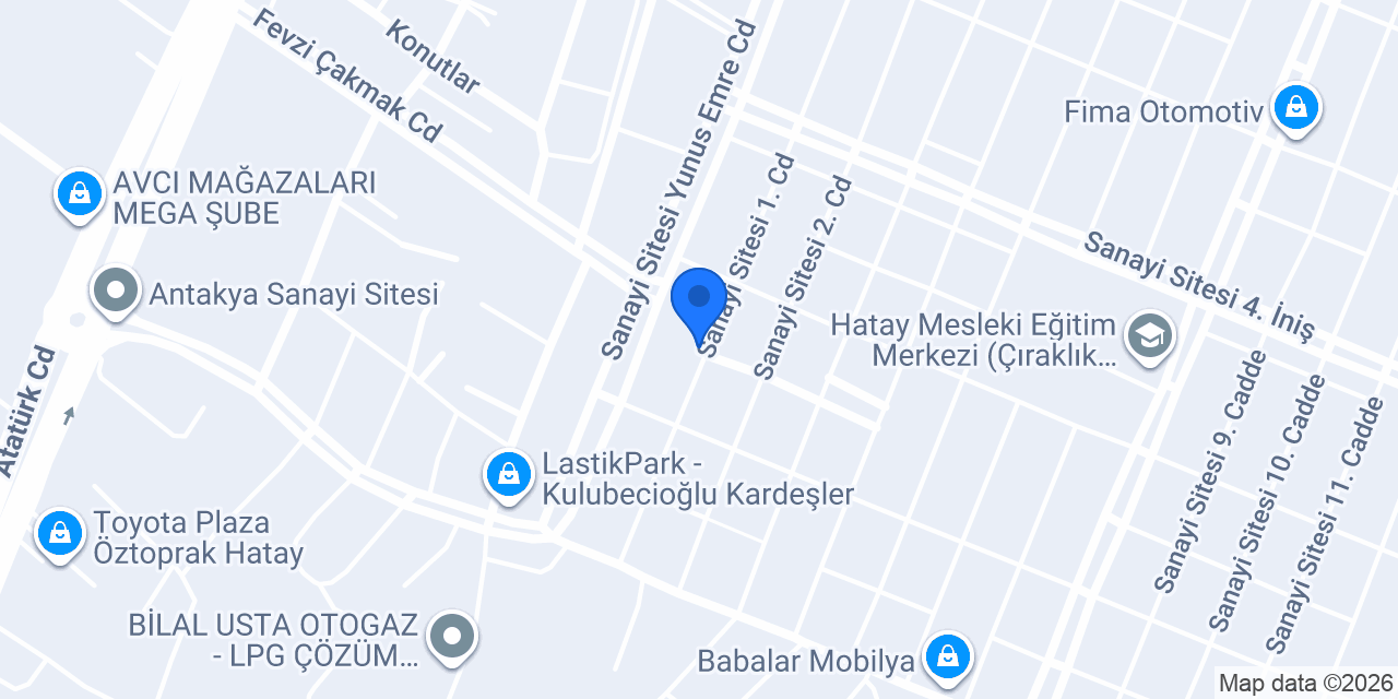Konfor Oto Dizayn & Döşeme konumu
