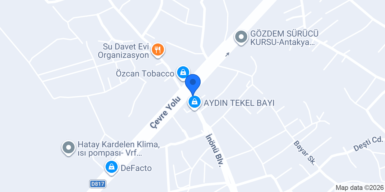 YERAL KUYUMCULUK konumu