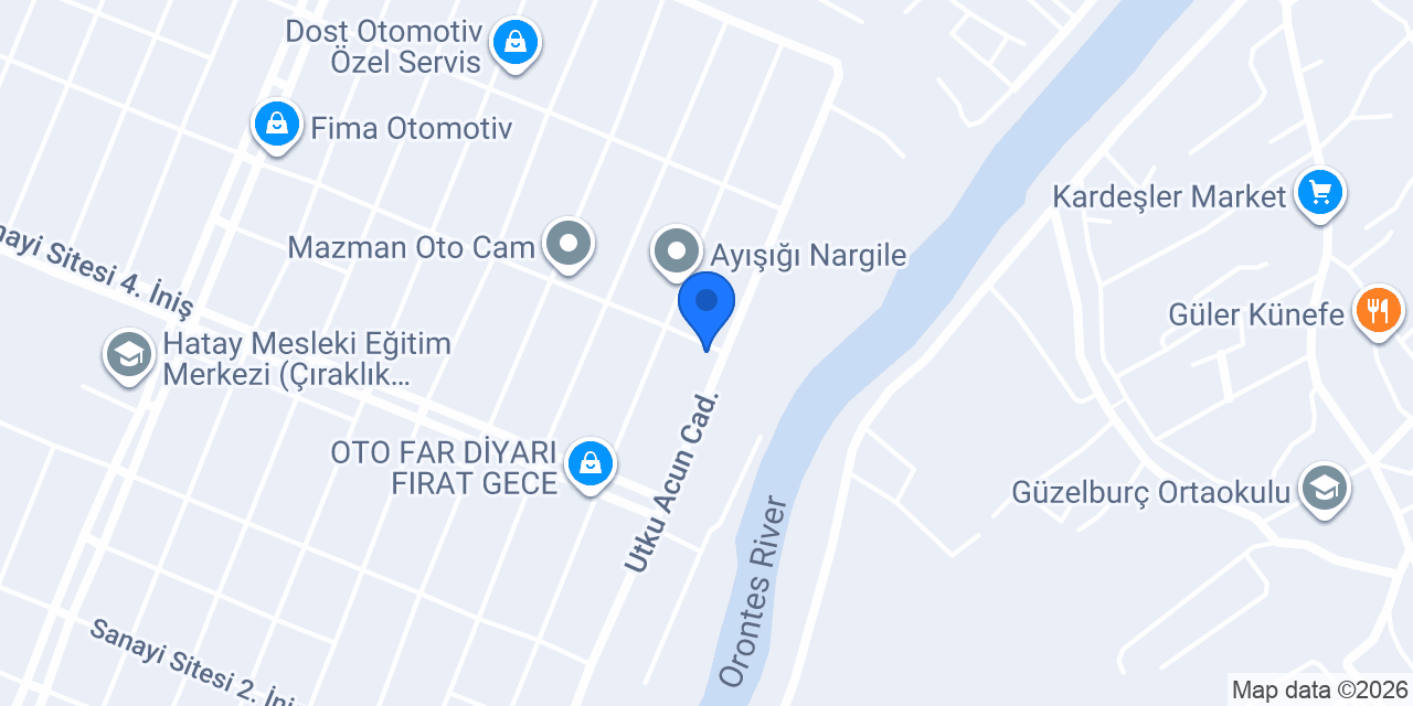 Serdar Sakallı Otomotiv konumu