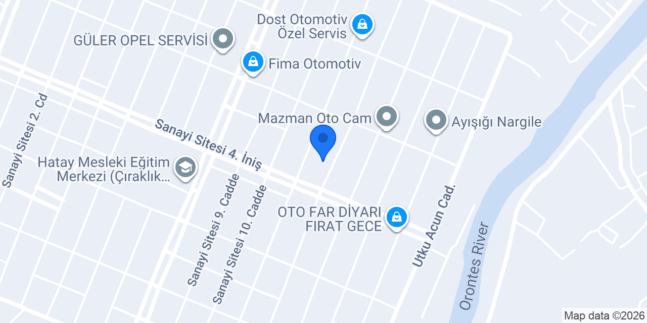 Aşkar Oto Elektrik konumu